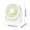 white, variant on Tainini Desk Fan, Portable Small Fan with Strong Airflow, Quiet Table Fan, 90° Rotate Personal Cooling Fan For Bedroom Home Office Desktop Travel