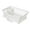 White, variant on SugarBloom Bowl and Dish Drying Rack with Storage Box, Thickened Large Size Sink Rack for Kitchen Countertop, Water Filter Organizer for Plates, Bowls, Chopsticks,Blue