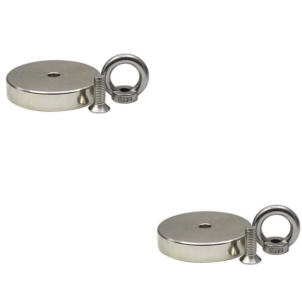 US FISHING MAGNET UPTO 2400 LBS PULL FORCE HEAVY DUTY STRONG NEODYMIUM MAGNET