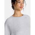 thumbnail image 5 of Joyspun Women's French Terry Knit Sleep Top with Short Sleeves, Sizes XS-3X, 5 of 6