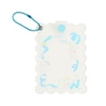 thumbnail image 3 of KLKCMS Protective Cover with Keychain Display Fashion Portable Keychain Card Sleeve Blue, 3 of 7