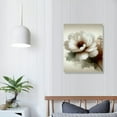 thumbnail image 4 of Nawypu Magnolia Flower Picture Wall Decor: Blue And White Flower Canvas Wall Art for Bedroom Floral Painting Frame Ready to Hang, 4 of 5
