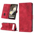 thumbnail image 1 of Compatible with Google Pixel 7A Classic Embossed PU Leather Case with Card Holder Shockproof Cover, 1 of 5