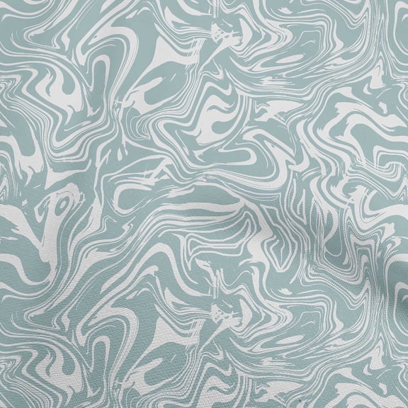 oneOone Georgette Viscose Grayish Blue Fabric Abstract Marble Sewing Craft Projects Fabric Prints By Yard 42 Inch Wide