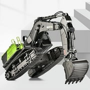 1/14 Rc Excavator 593 Huina Toys Model Car Gift Battery 2.4G Remote Control 22Ch