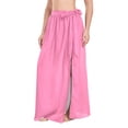 thumbnail image 2 of Women Sarong Wraps Pink Swimsuit Beach Pareo Bikini Coverups Skirt L, 2 of 7