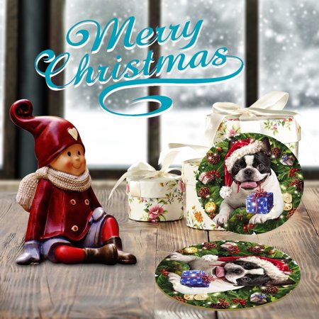 

UDIYO Xmas Pendant Wide Application Unique Modern Home Christmas Puppy Hanging Tag for Household