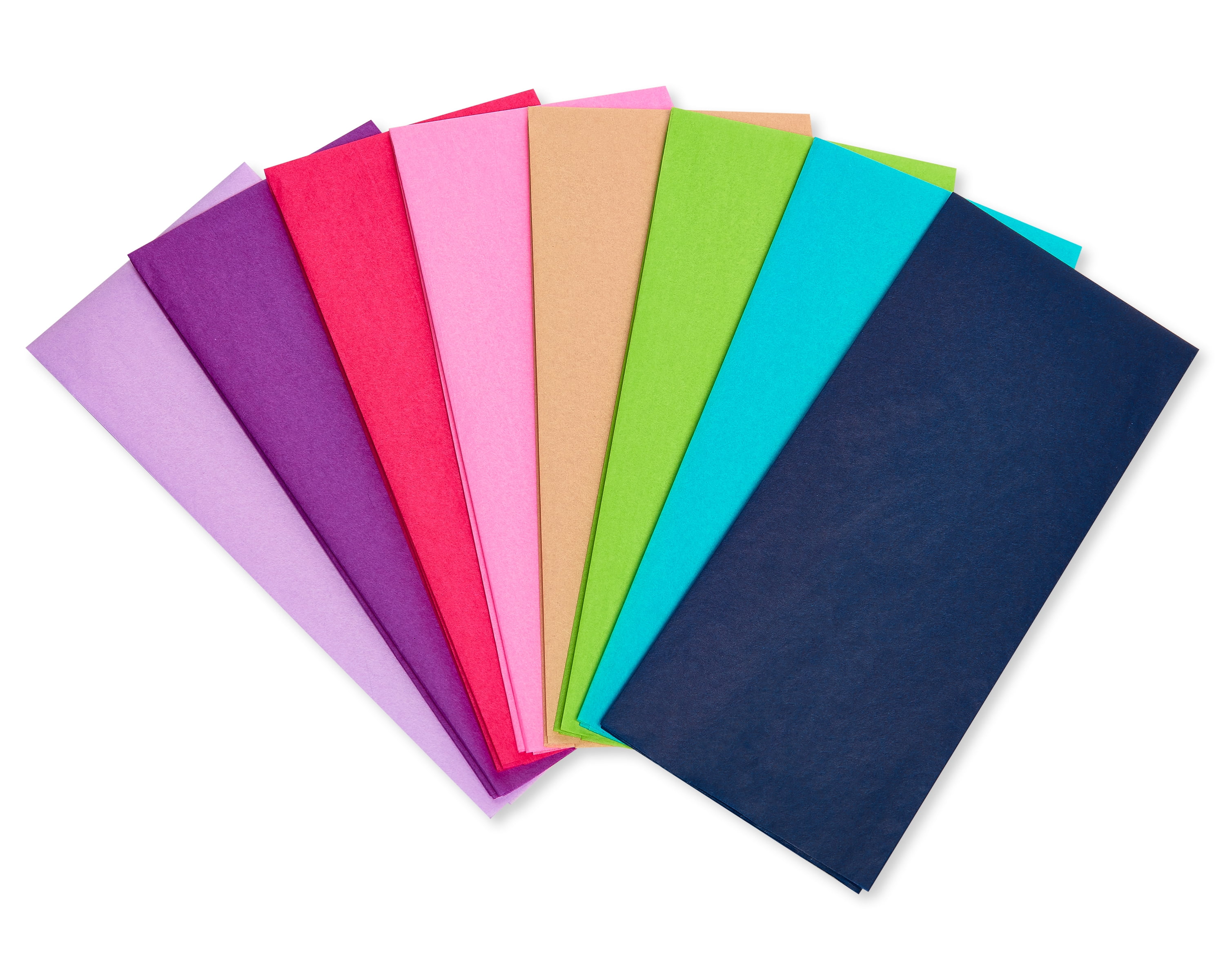 Pack of 6 Assorted Colors 20 x 26 ArtVerse 100-Piece Tissue Paper 