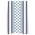 thumbnail image 2 of Simply Daisy 18" x 30"Comb Dot Stripe Print Hand Towels, 2 of 2