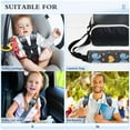 thumbnail image 5 of ALAZA Hearts Bows Car Seat Belt Adjuster Neck Covers Shoulder Cushions Pads S, 5 of 8