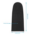 thumbnail image 3 of Decorative Motorcycle Faux Leather Fender Protector Fits XL 883 1200 48 Black, 3 of 4