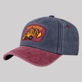 thumbnail image 5 of CYRBOKO Cotton, Running Adjustable Breathable Cotton Baseball Caps for Kids Navy Size 2-6 T, 5 of 6