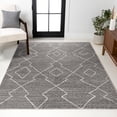 thumbnail image 5 of JONATHAN Y MOROCCAN HYPE 8 x 10 Area Rug, Alia Moroccan Beni Souk - Gray/Cream, MOH202B-8, 5 of 10