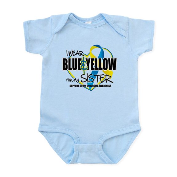 CafePress - DS: For Sister Infant Bodysuit - Baby Light Bodysuit, Size Newborn - 24 Months