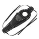 thumbnail image 2 of Bolsa de cuero sintético negro para el panel del tanque de combustible de Harley Sportster. con remache, 2 of 9