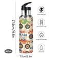 thumbnail image 2 of Wusikd Monster Trucks Animals Sport Water Bottle with Straw Lid Double Wall Thermos Bottle Vacuum Insulated Flask Stainless Steel Water Bottle for Gym Outdoor 20 OZ C108, 2 of 3