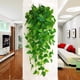 thumbnail image 5 of Plantas colgantes artificiales Yuarrent 2 piezas Hiedra Verde HA084452-00, 5 of 6