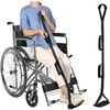 Rongsi 39 Inch Long Rigid Leg Lifter with Padded Loops for Hands and Feet,Leg Lifter Strap Hip&Knee Replacement Surgery Recovery Kit,Foot Lifter Easily Get in and Out of Bed,Car,Wheelchair