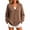 Coffee, variant on cocolona Oversized Cardigan Sweater for Women V Neck Button Down Loose Casual Sweater Solid Color Soft Fall Knit Outerwear
