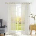 thumbnail image 3 of Deco Window 48" To 84" Adjustable Curtain Rod with Finial & Bracket Set - Nickel, 5/8 Inch Diameter, 3 of 7