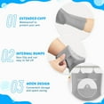 thumbnail image 4 of Pet Grooming Glove 2-in-1, Deshedding & Waterproof Silicone Brush for Dogs and Cats - Grey, 4 of 8