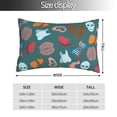 thumbnail image 2 of Balery cute Skull organ Funda de Cojín Estampada, Regalos para Mujeres, Regalos de Amor para Ella, Regalos para Novia o Esposa, Funda de Almohada-16"x24", 2 of 6