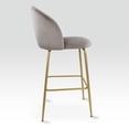 thumbnail image 3 of Sillas Altas Mirel Zurich Para Barra de Cocina Tapizado 2 Piezas taupe, 3 of 6