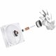 thumbnail image 3 of Disipador Doble CPU Gamer BALAM RUSH HELIUX EXPERT HEX90 120mm LGA 1700 AM5 0-2000 RPM 4-Pin 6 pipas Blanco BR-941938, 3 of 5