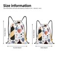 thumbnail image 2 of Lukts Wine Bottles Glasses Pattern Drawstring Backpack Bag Sport Gym Sackpack,String Backpack Sport Bag Sack,Cinch Tote Gym Backpack-Small, 2 of 6