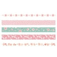 thumbnail image 3 of Decorative Washi Tapes Set 5 Rolls, Skinny Adhesive Tapes for DIY Projects, Planners, Gift Wrapping, Stationery, Sakura Cherry Blossom Theme, Pink, 3 of 6