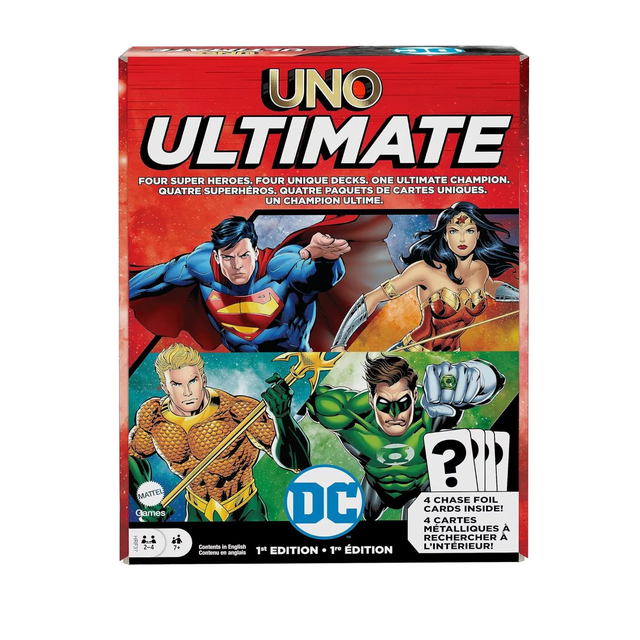 Juego Uno Edición Especial de DC Comics
