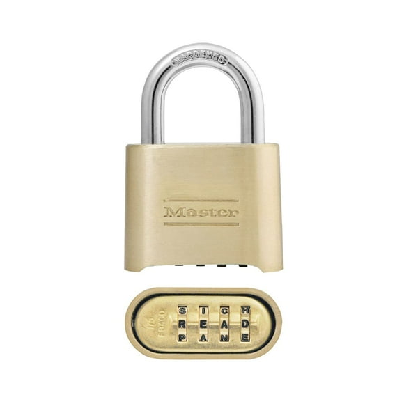 Padlock Master Lock 175DWD Configura tu propia combinación de letras