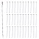thumbnail image 1 of 300 Piezas de 10cm de Longitud de Bolas de 2,4mm de Acero Inoxidable de Tono de Plata, 1 of 9