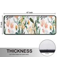 thumbnail image 5 of Kitchen Rugs Sets Of 2,Pioneer Flower Floral Print Pattern Anti Fatigue Kitchen Mat Rugs Non Slip Washable,Decorative Kitchen Floor Mats for Kitchen,Sink,Laundry,17"x47"+17"x47", 5 of 5