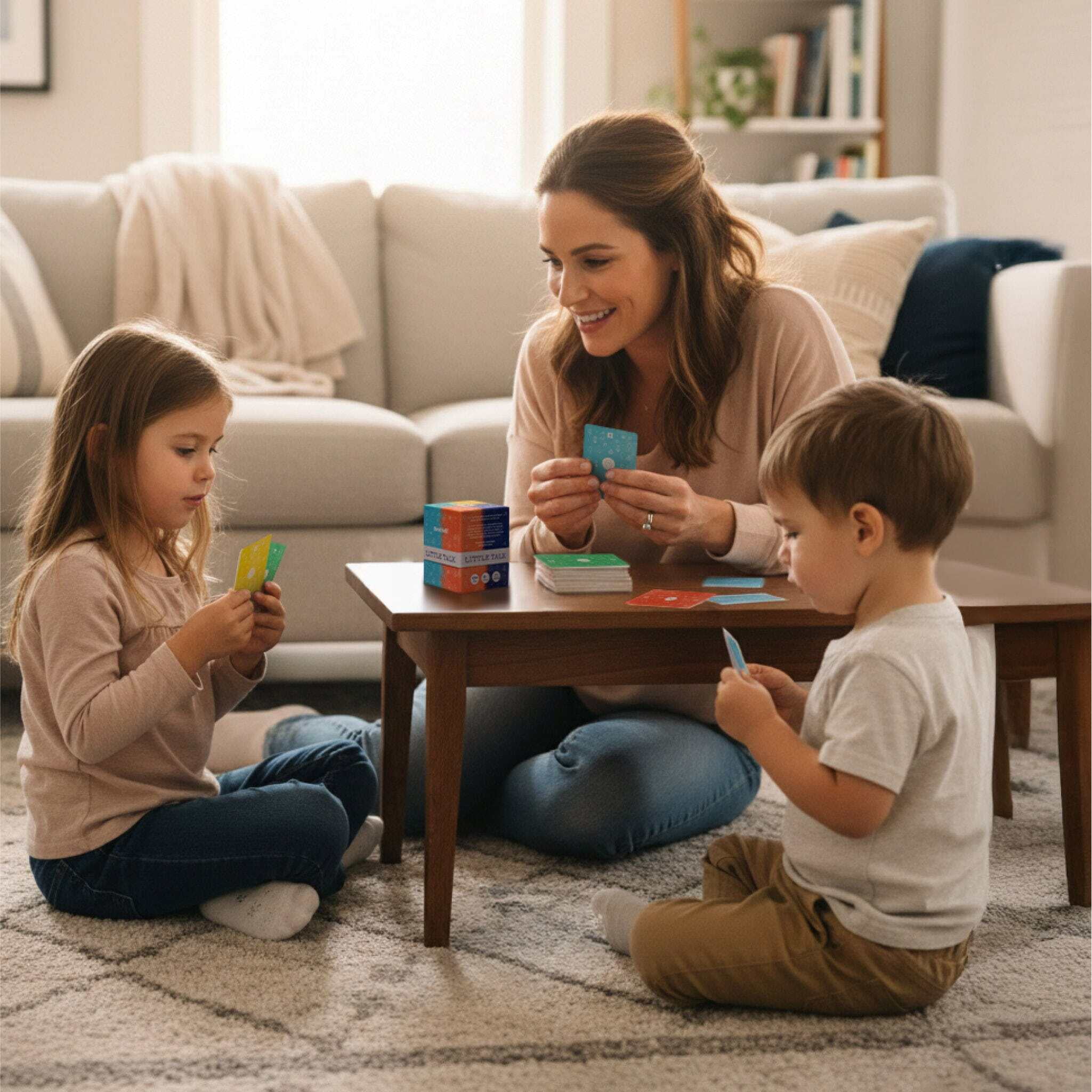 BestSelf Co. Little Talk Deck - Kids Conversation Starter Cards