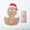 thumbnail image 4 of Christmas Wooden Crafts Santa Claus Home Decoration Wooden Ornaments, 4 of 7