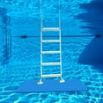 thumbnail image 4 of 1 Pack Swimming Pool Ladder, Blue Mat Protective Pool Ladder Pad Step Mat with Non-Slip Texture 24*9 inch, 4 of 10
