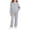#A03-Gray, variant on Abcomgle Teen Girls 2 Piece Outfits Size 10-12 Fleece Full Zip Long Sleeve Jackets and Straight Leg Jogger Hooded Tracksuit Kids Girls