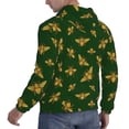 thumbnail image 6 of Lsque Hohey Bee Pattern Casual Men's Hoodie,Hooded Sweatshirt with Kangaroo Pocket,Pullover Hoodie-3X-Large, 6 of 7