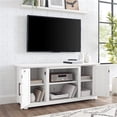 thumbnail image 4 of Bowery Hill 48" Rustic Low Profile TV Stand in Whitewash Finish, 4 of 15