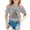 0-Grey1545, variant on Hienoo Girls Cowboy Graphic Short Sleeve T Shirt Trendy Summer Crewneck Tshirt, Sizes 0-13
