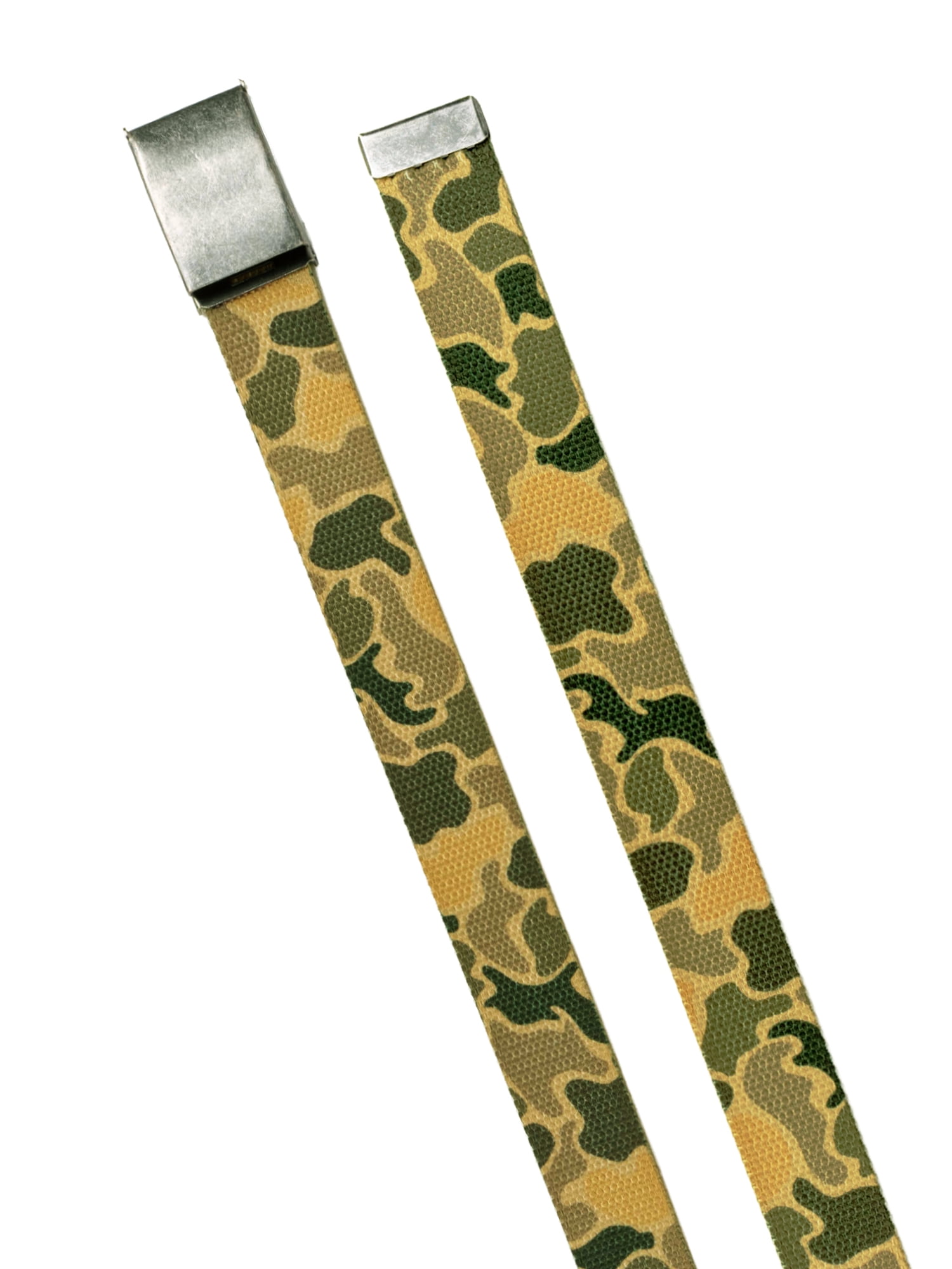 Wonder Nation Boys 32MM Camo Web Belt, Camo/Tan, Size S-L