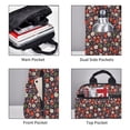 thumbnail image 4 of Naloa Winter Holiday Christmas Print Lightweight DayBackpack Suitable for school, work, shopping, travel, etc., 4 of 5