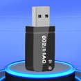 thumbnail image 1 of Red 1 Tarjeta 1300Mbps WiFi Dongle Receptor Compatible con Windows 7/8/8./10/11, 1 of 7