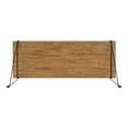 thumbnail image 5 of Kate and Laurel Vista 38"W Wall-Mounted Student Desk, Rustic Brown, 5 of 9