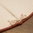 thumbnail image 3 of Colonial Mills WL41R050X050 50 x 50 in. Cozy Wool Trimmed Holiday Tree Skirt - Natural, 3 of 4