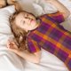 thumbnail image 5 of Balery Purple Yellow Buffalo Plaid Conjunto de Pijama Infantil de Manga Corta con Estampado – Ropa de Dormir de Algodón Suave-X-Large, 5 of 6