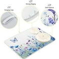 thumbnail image 4 of Wildflowers Dish Drying Mat, Absorbent Microfiber Pad Protector For Kitchen Counter Top Mat Dish Drainboard 18x24in Home Decor, 4 of 7