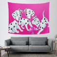 thumbnail image 6 of Tapestry for 101 Dalmatians wall hanging Bedroom Dorm Funny Backgrounds Banner Party Poster Wall Art Decorations Kids Girls Teens Gifts Funny 60×80 inch, 6 of 7