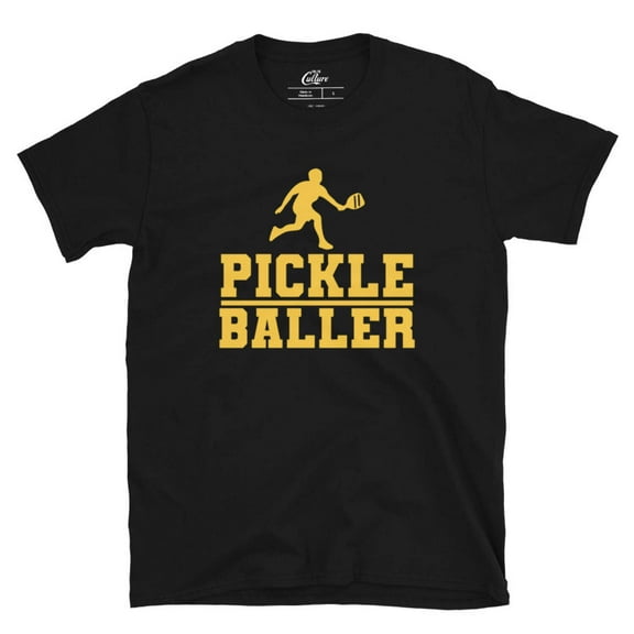 Premium Pickleball Enthusiast T-Shirt Expertly Crafted for Pickle Baller's Delight!